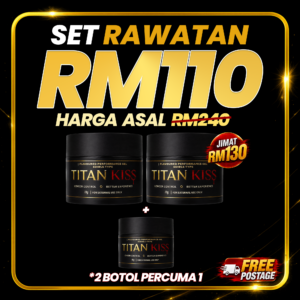 2 Botol Titankiss