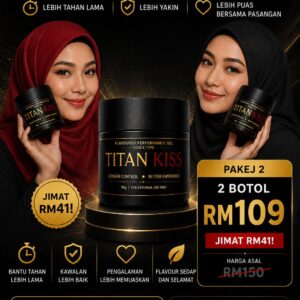 2 Botol Titankiss